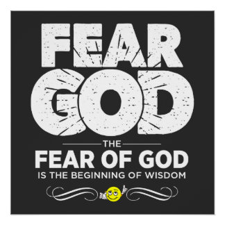 Fear God Poster