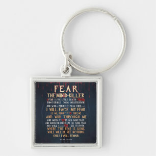 Fear Is the Mind-Killer Keychain
