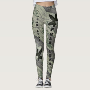 Fear Less Delicate Camouflage Ivy River Leggings