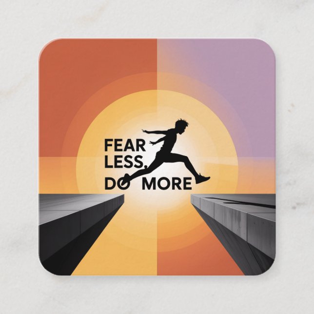 Fear Less, Do More Enclosure Card (Front)