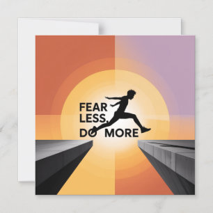 Fear Less, Do More Magnetic Invitation