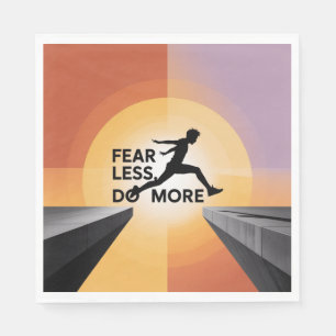 Fear Less, Do More Napkin