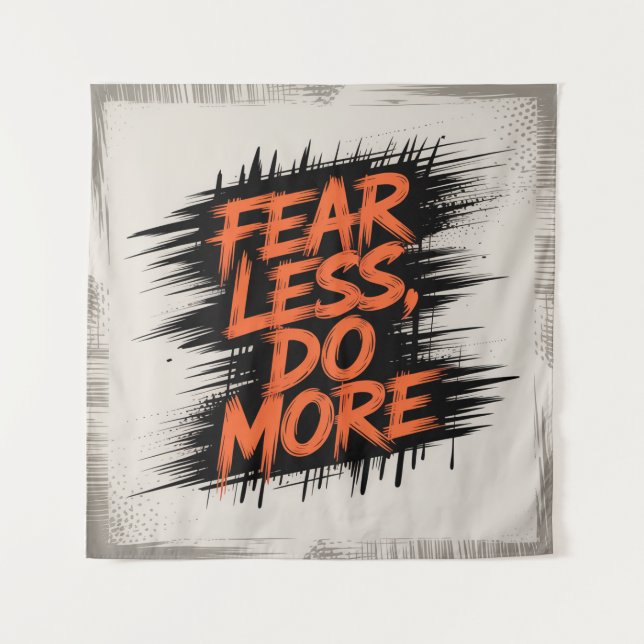 Fear Less, Do More Tapestry (Front)