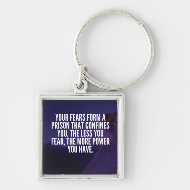 FEAR - Motivational Keychain (Front)