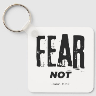 Fear Not Bible Verse Keychain 