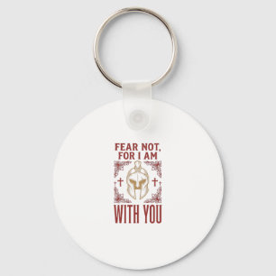 Fear Not Christian Warrior Vintage T-Shirt_1 Keychain
