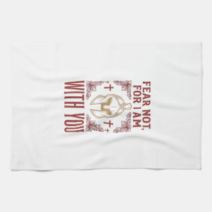 Fear Not Christian Warrior Vintage T-Shirt_1 Kitchen Towel