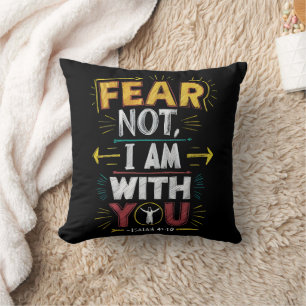 Fear Not, Divine Presence Throw Pillow