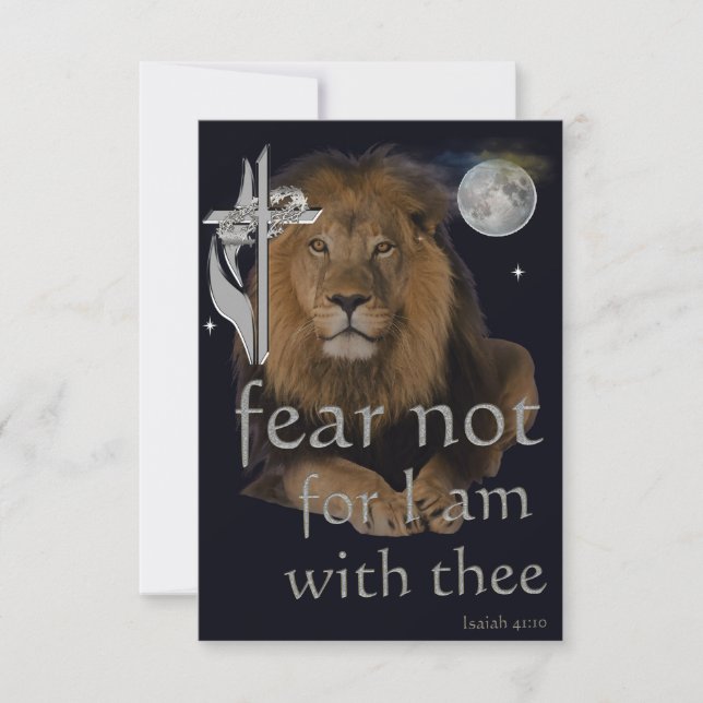 Fear not for I am with thee (Front)