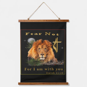 Fear Not for I am With thee Hanging Tapestry