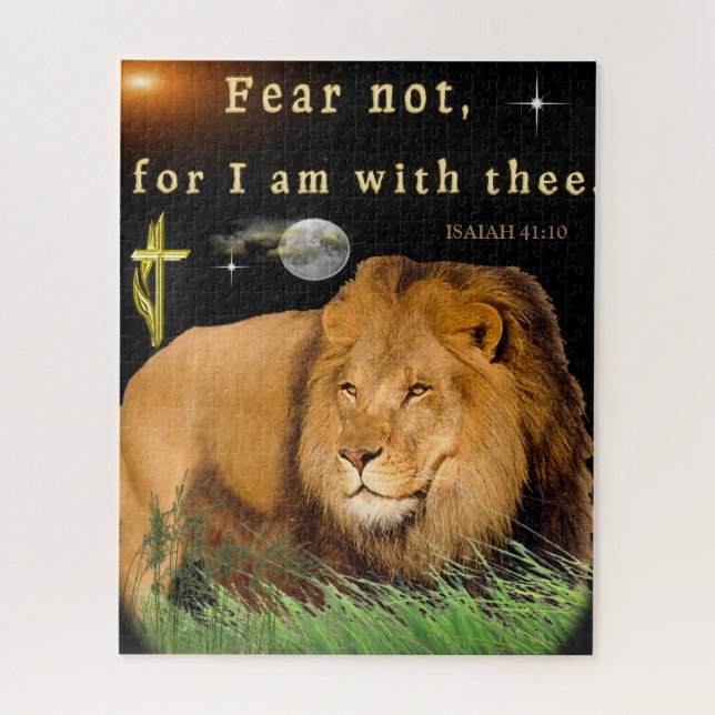 Fear Not for I am with thee Jigsaw Puzzle (Vertical)