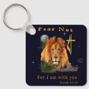 Fear Not for I am With thee Keychain