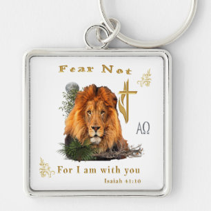 Fear Not for I am With thee Keychain