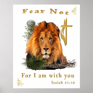 Fear not for I am with Thee Poster