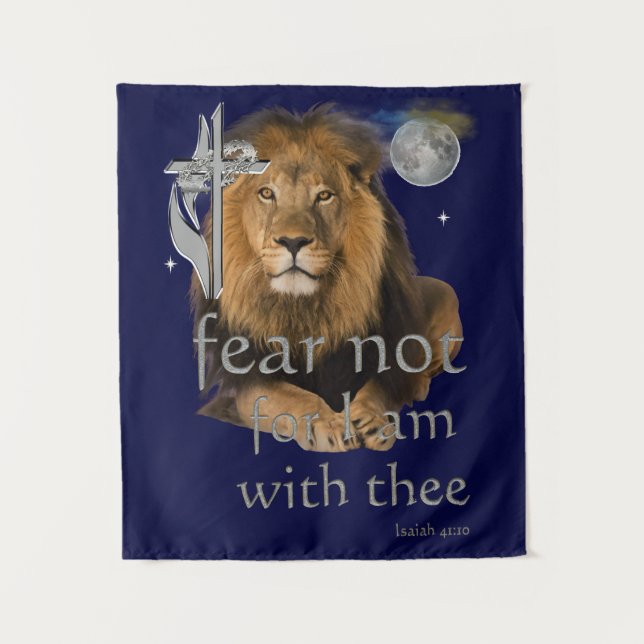 Fear Not for I am With thee Tapestry (Front)