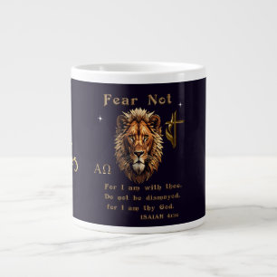 Fear not Isaiah 41:10 Large Coffee Mug