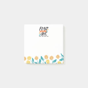 Fear Not Isaiah Bible Verse Inspirational Design Post-it Notes