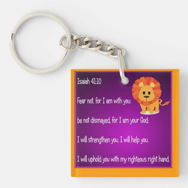 Fear Not Keychain (Front)