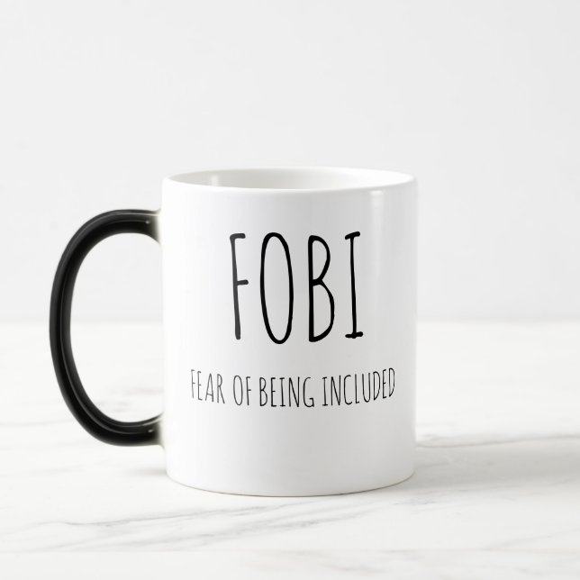 Fear of Being Included,fobi Magic Mug (Left)