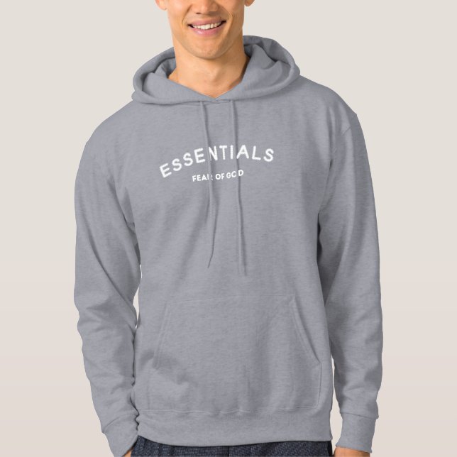 Fear of god essentials hoodie (Front)