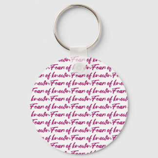 Fear of known keychain