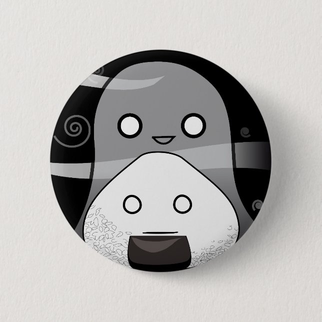 Fear pinches! 2 inch round button (Front)