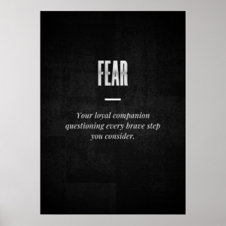 Fear Poster