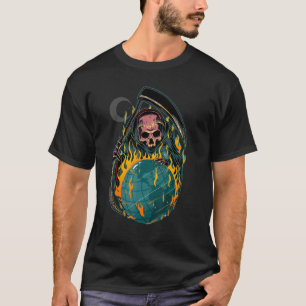 Fear Reaper Devil Grim Reaper Death Soul Collector T-Shirt