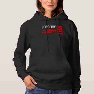 Fear The Bat Quote For A Cricket Player Hoodie