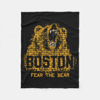 Fear The Bear Fleece Blanket