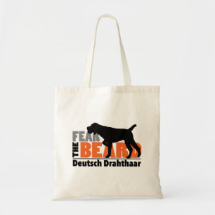 Fear the Beard - Deutsch Drahthaar Tote Bag