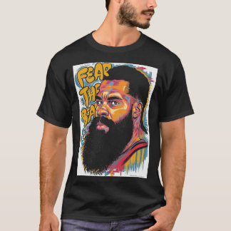 Fear The Beard Giants Sneaker Gangster God Funny T-Shirt