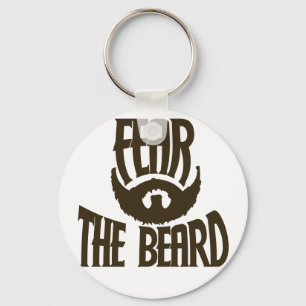 Fear the Beard Keychain