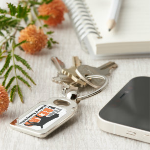 Fear the Beard - Wirehaired Pointing Griffon Keychain
