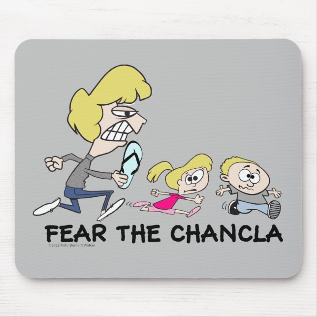 Fear The Chancla #2 Mouse Pad (Front)