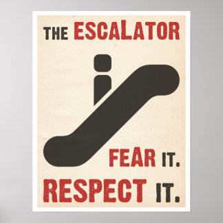 Fear the Escalator Poster