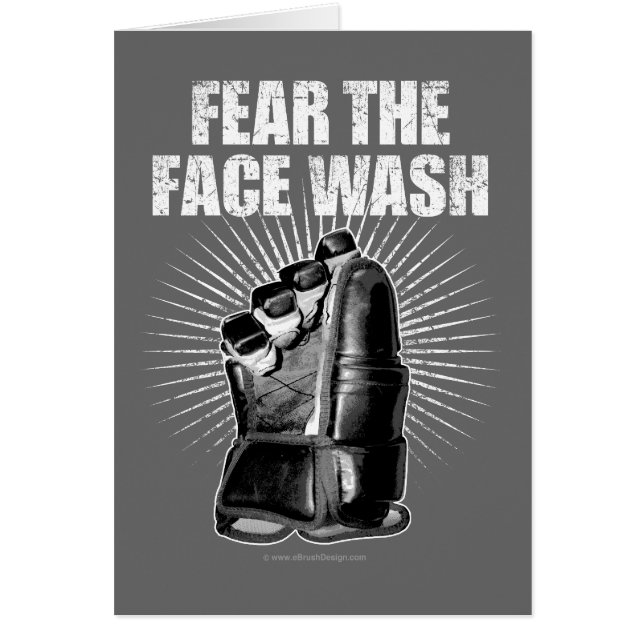 Fear The Face Wash (Hockey) (Front)