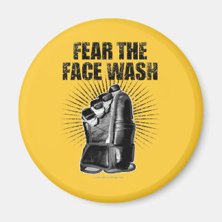 hockey face wash Hockey Ice Magnets