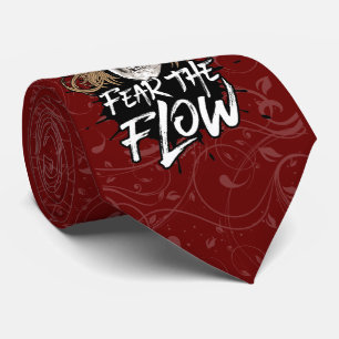 Fear The Flow (hockey hair) Neck Tie