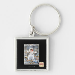 Fear the Fuzzy! Keychain