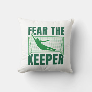 Fear The Keeper Throw Pillow