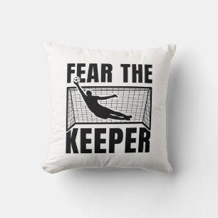 Fear The Keeper Throw Pillow