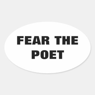 Fear The Poet sticker