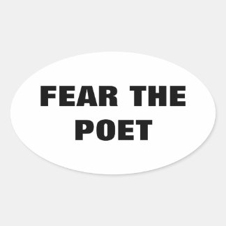 Fear The Poet sticker