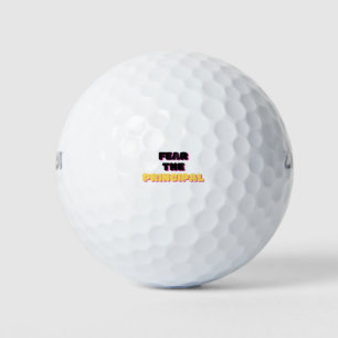 Fear The Principal 2 Golf Balls