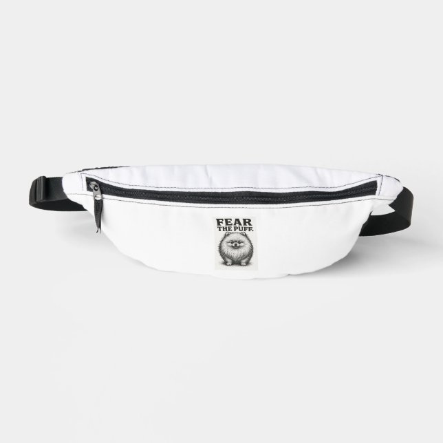 Fear The Puff � Hilarious Fluffy Dog Warning Fanny Pack (Front)