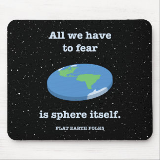 Fear the Sphere Mouse Pad