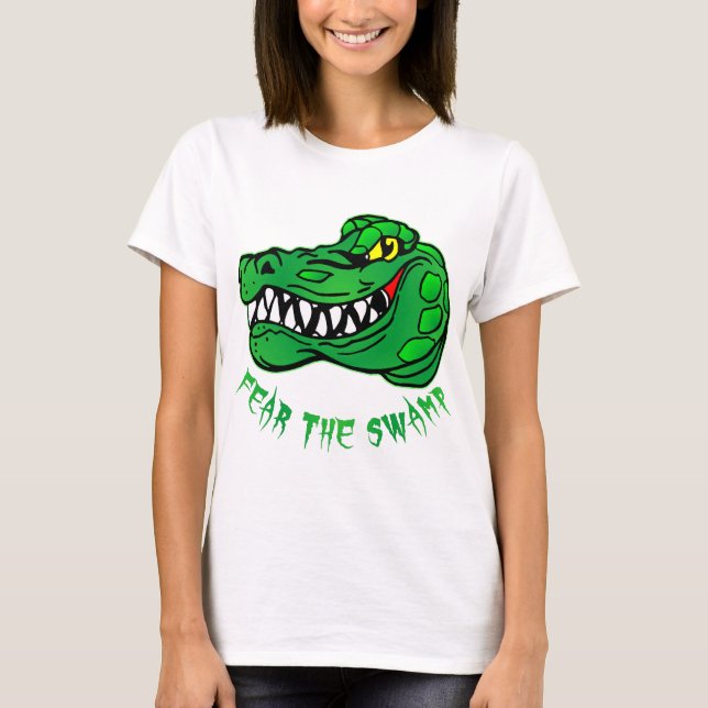 Fear The Swamp Gator T-Shirt (Front)