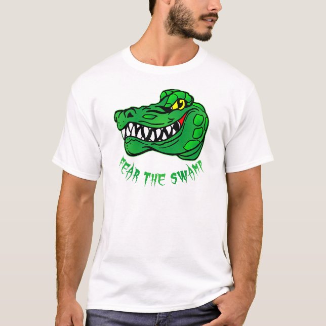 Fear The Swamp Gator T-Shirt (Front)