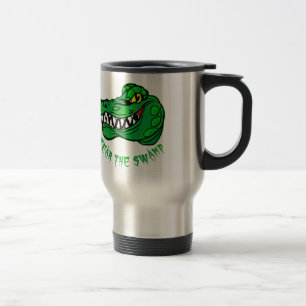 Fear The Swamp Gator Travel Mug
